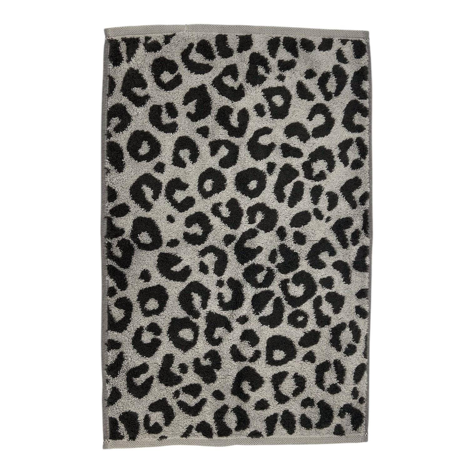 Cawö Frottiertuchserie Two-Tone Leo 540 Gästetuch in Basalt 30 x 50 cm