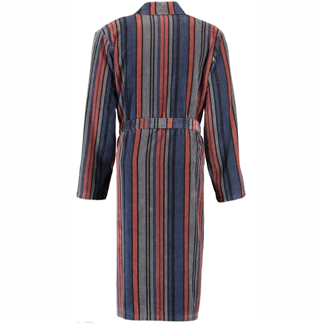 Cawö Herren Bademantel Kimono gestreift Größe 48