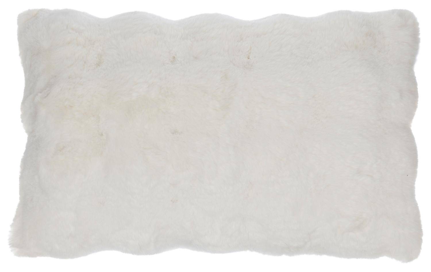 Skinnwille Dekokissen Misty Ivory 40 x 60 cm