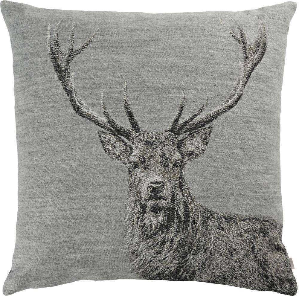 Sander Kissenhülle Big Buck Grau 60 x 60 cm