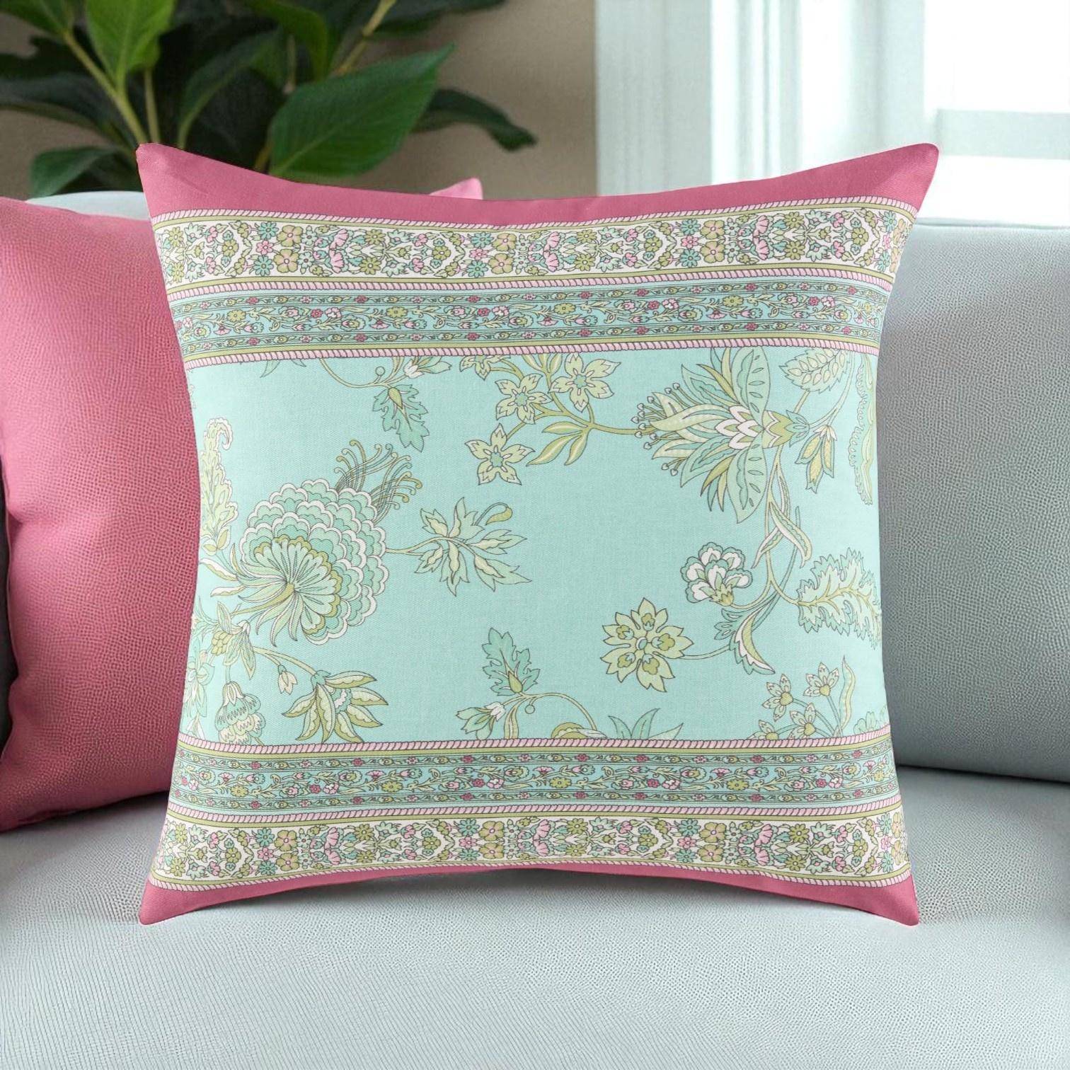 Bassetti Kissenhülle Indian Roses T1 40 x 40 cm Bassetti Kissenhülle Indian Roses T1 40 x 40 cm