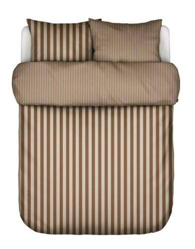 Marc O'Polo Bettwäsche Classic Stripe Toffee Brown 200 x 220 cm