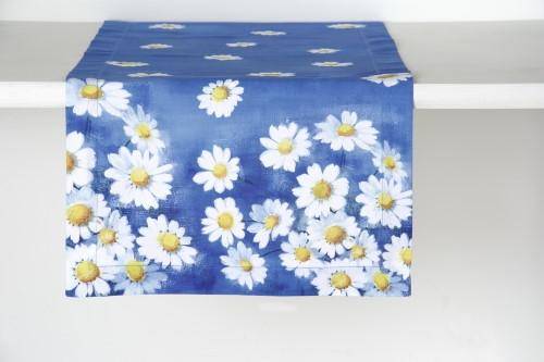 Ihr Tischläufer Agnetha Blue 45 x 150 cm