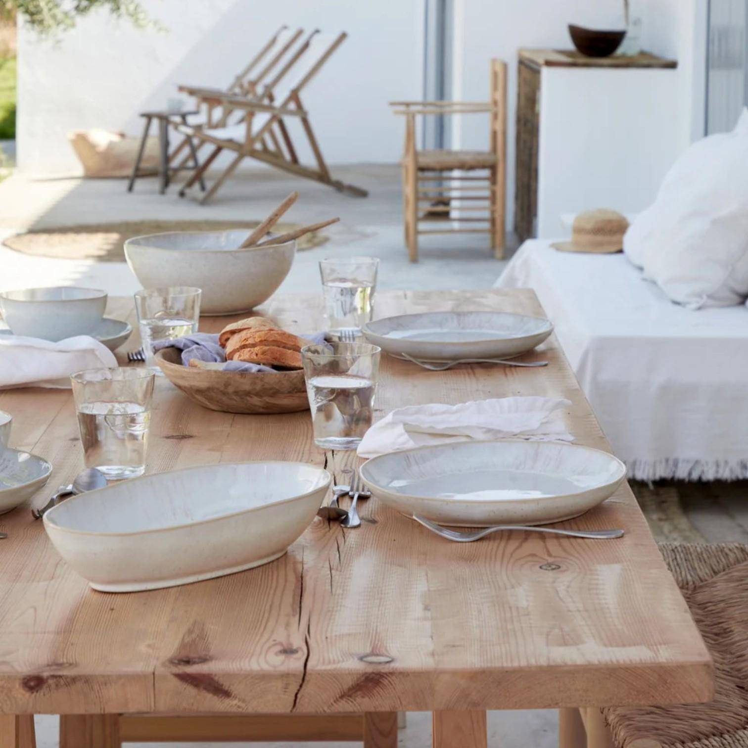 Casafina by COSTA NOVA Speiseteller Eivissa 28 cm Sand Beige