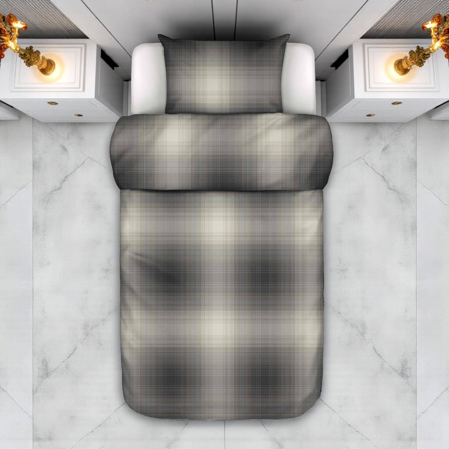 Marc O'Polo Flanell Bettwäsche Phia Black 200 x 220 cm