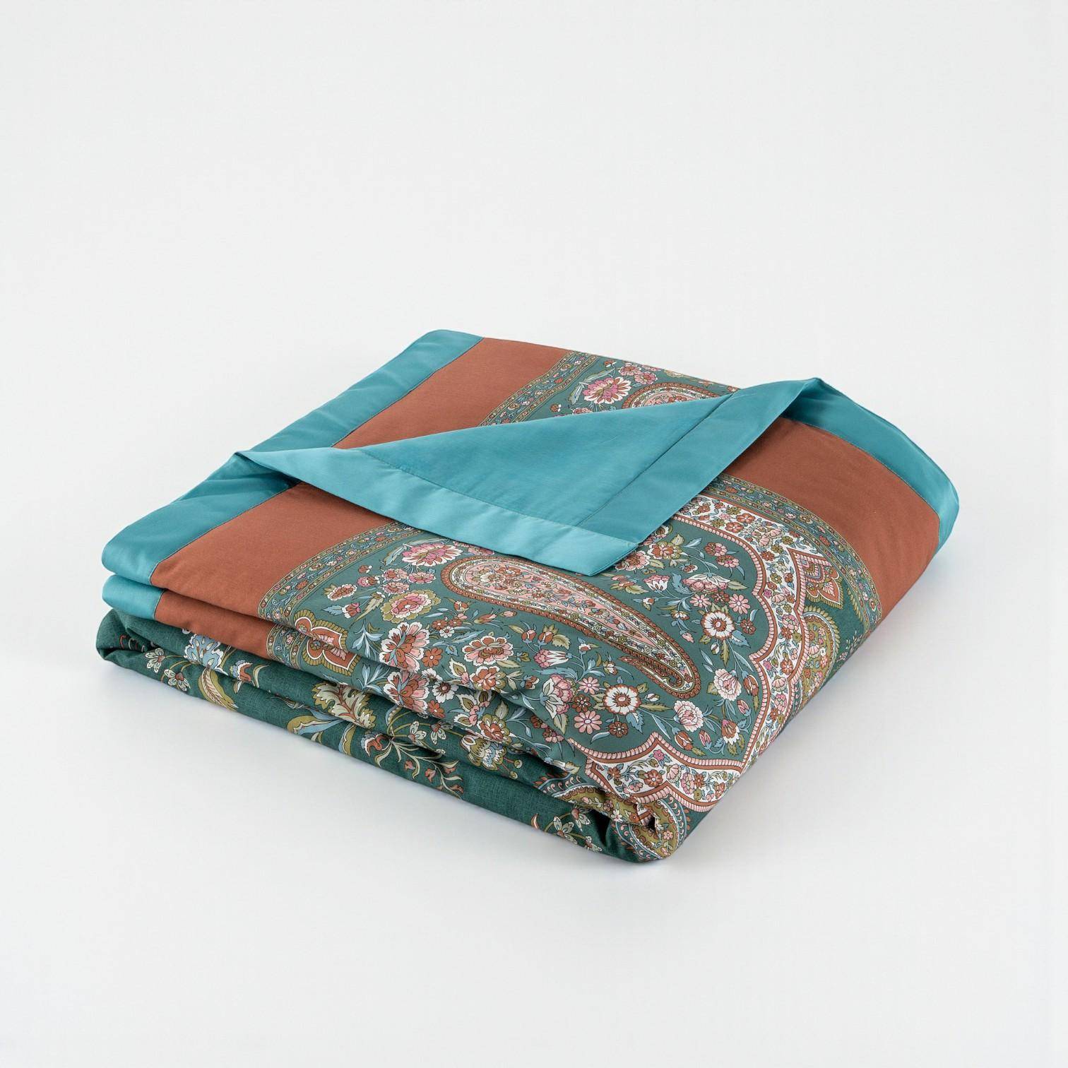 Bassetti Plaid Indian Roses V1 135 x 190 cm