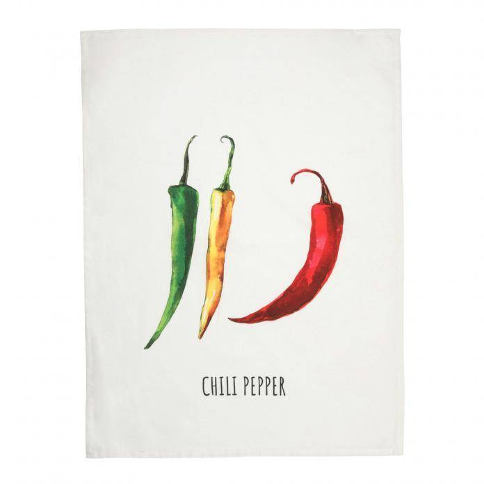 Pichler Geschirrtuch Chili Multicolor 50 x 70 cm