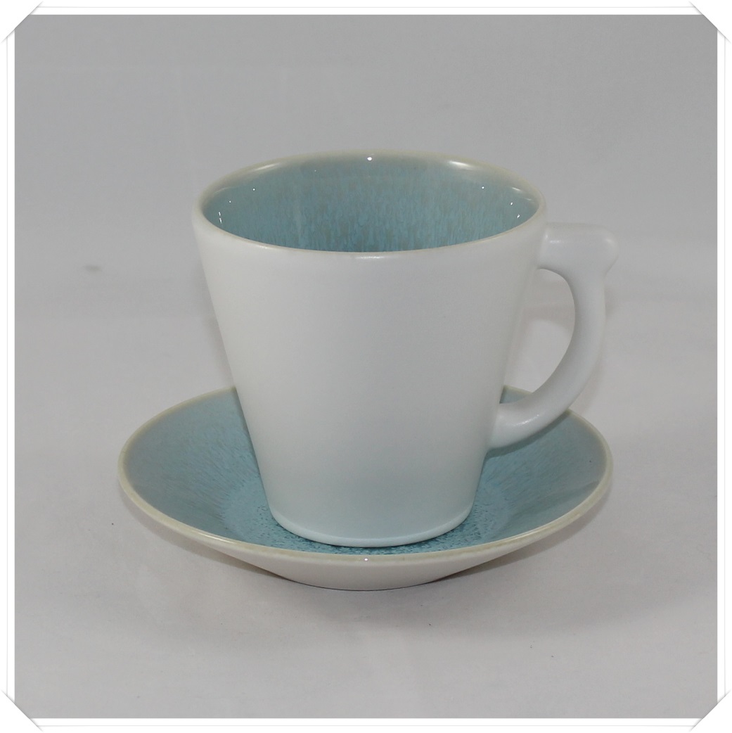 Jars Keramik Vuelta Fb.Atoll Kaffee/Teetasse 0,24 l und Untertasse