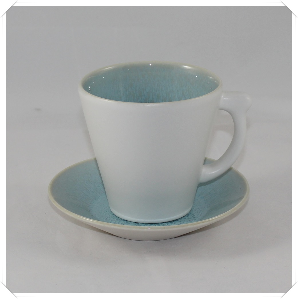 Jars Keramik Vuelta Fb.Atoll Kaffee/Tee Tasse und Untere 0,24 l