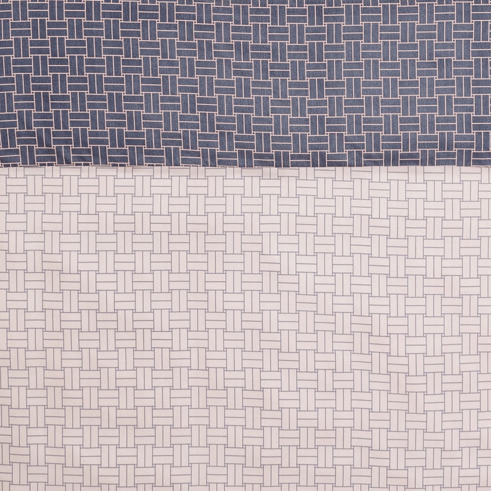Elegante Comfort Satin Bettwäsche Connect Coralle 155 x 220 cm