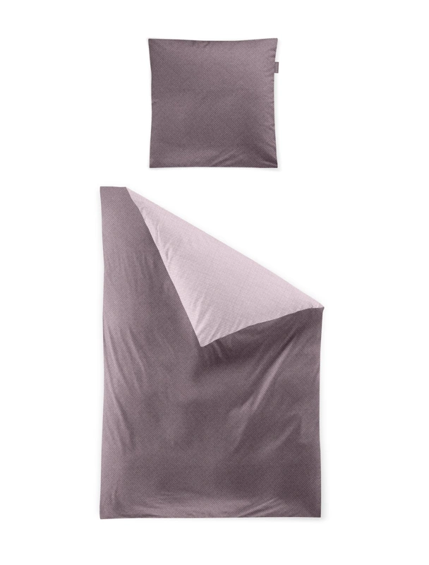 Irisette Feinbiber Bettwäsche Justus Rosa 135 x 200 cm 