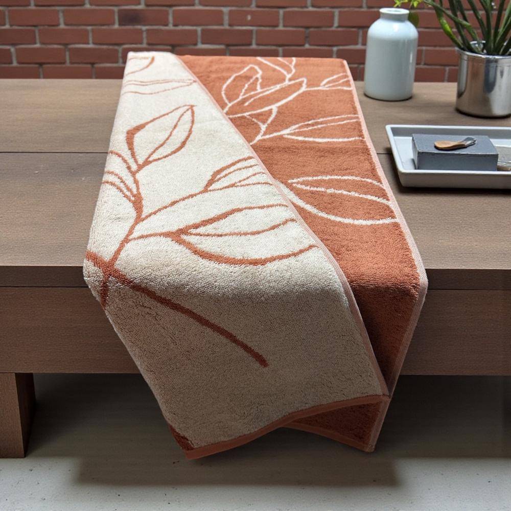 Cawö Frottiertuchserie Atelier 6239 Kupfer Handtuch 50 x 100 cm