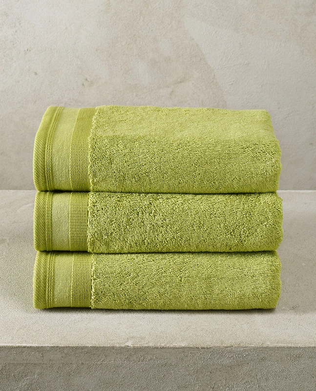 De Witte Lietaer Frottierserie Excellence Lime Green Handtuch 50 x 100 cm