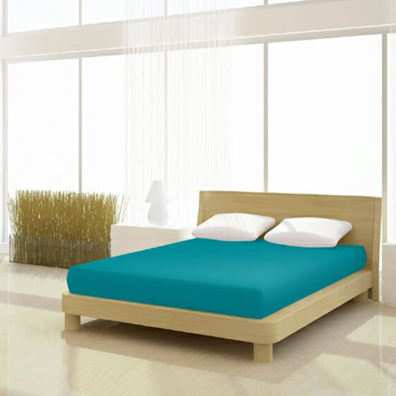 Mr. Sandman Spannbetttuch Full Elastan de Luxe Fb. Smaragd 140 - 160 x 200 - 220 cm