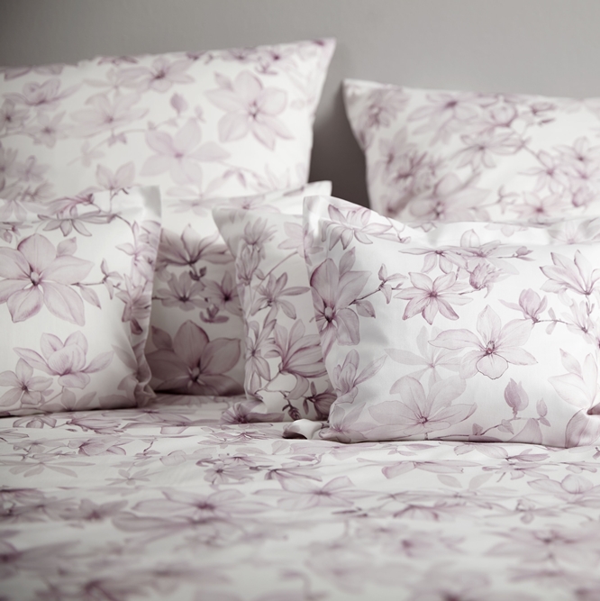Elegante Comfort Satin Bettwäsche Fairy Rosé 135 x 200 cm