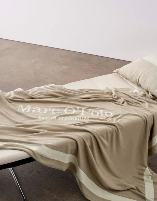 Marc O'Polo Plaid Statement Oatmeal 150 x 200 cm