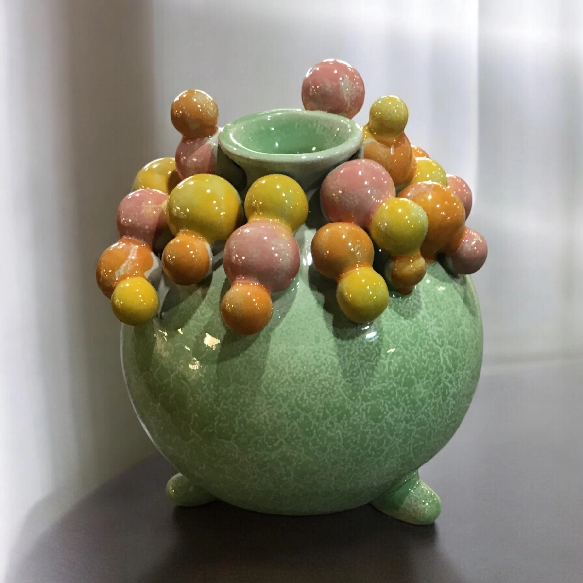 Villa Poterry - Vase Piccadilly in Grün