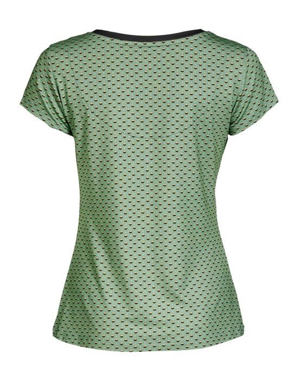 ESSENZA Home Jimmies Circle Mini Top Kurzarm Green in XS