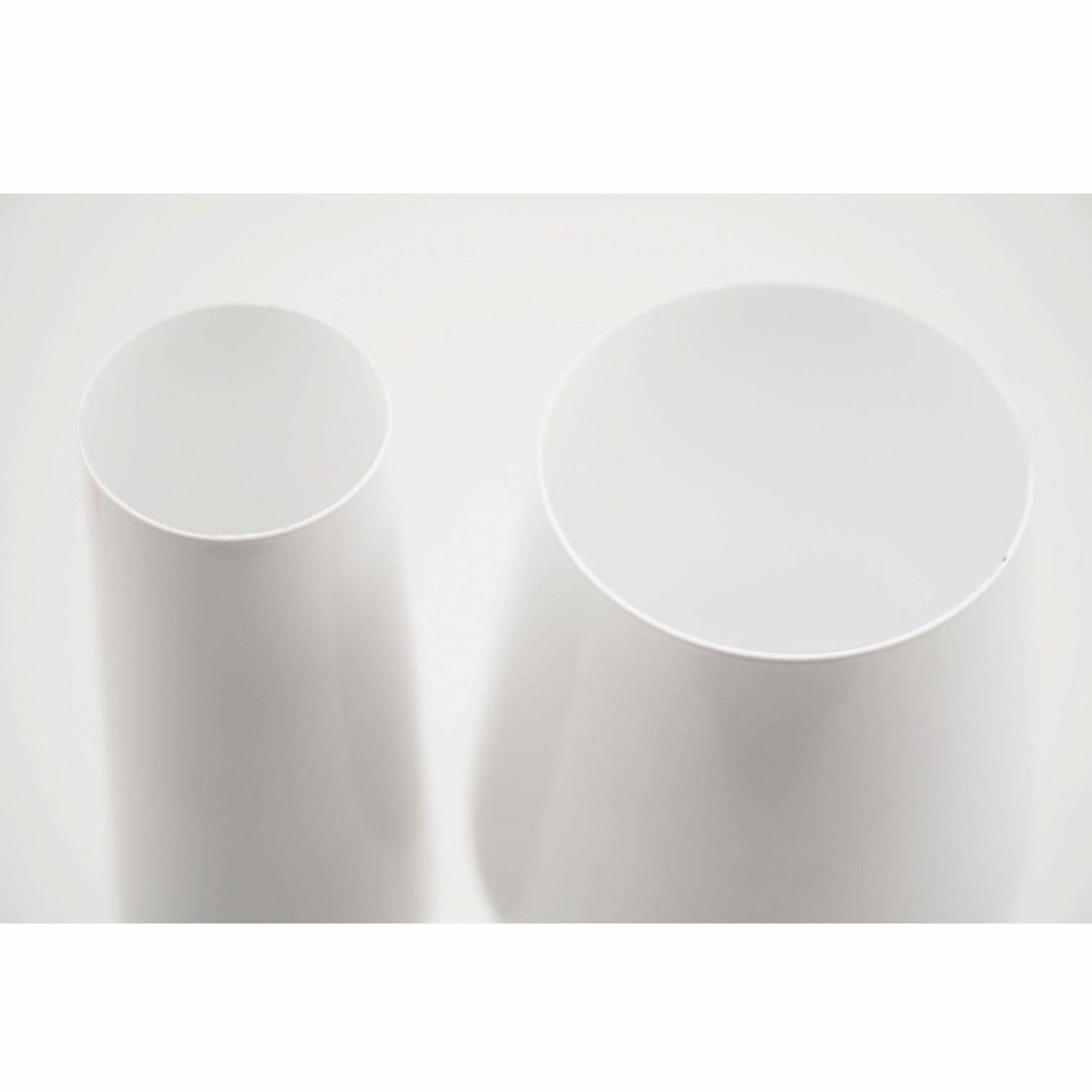 Weißes Colorato Weinglas Detail Kristallglas