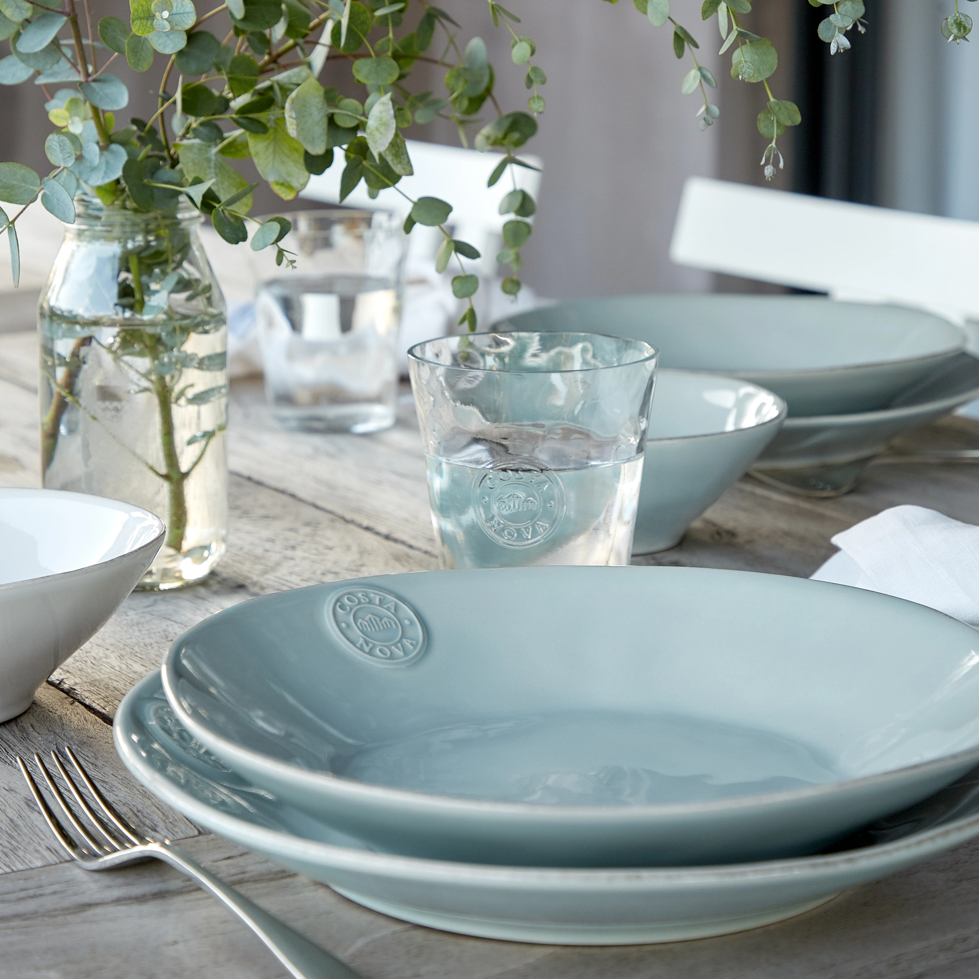 Costa Nova - Großer Speise/Platzteller Turquoise 33 cm