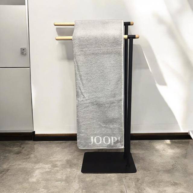 Joop! Frottiertuchserie Classic Doubleface 1600 Handtuch Silber