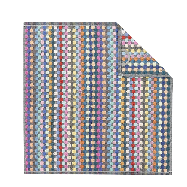 Cawö Küchenfrottiertuch Confetti Karo 2021 Multicolor 50 x 50 cm