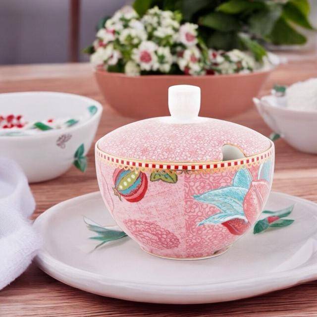 PiP Studio Sugar Bowl Spring to Life Pink