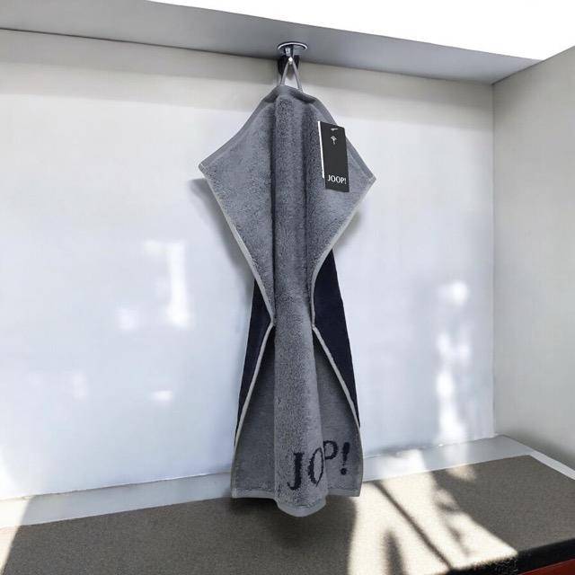Joop! Frottiertuchserie Classic Doubleface 1600 Gästetuch Denim Joop! Frottiertuchserie Classic Doubleface 1600 Gästetuch Denim