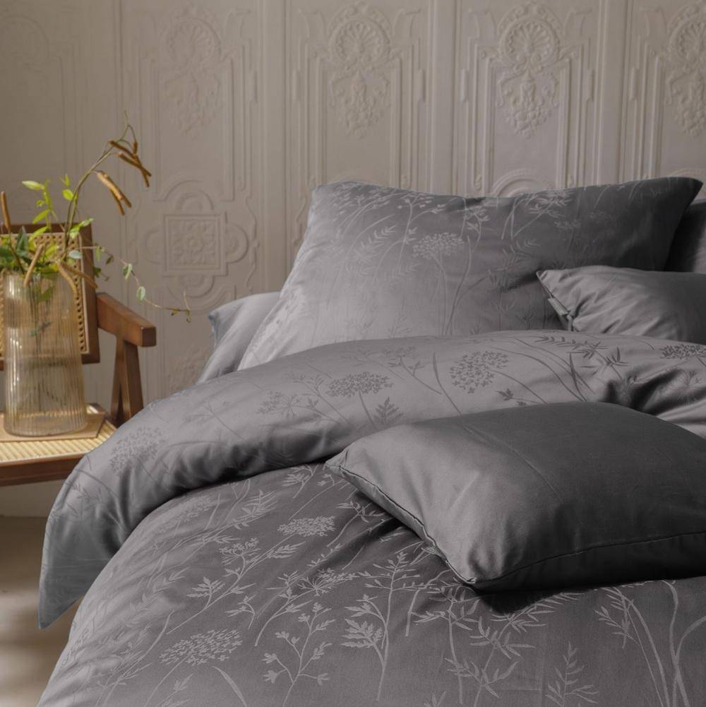 Irisette Bettwäsche Grafit Meadow 135 x 200 cm