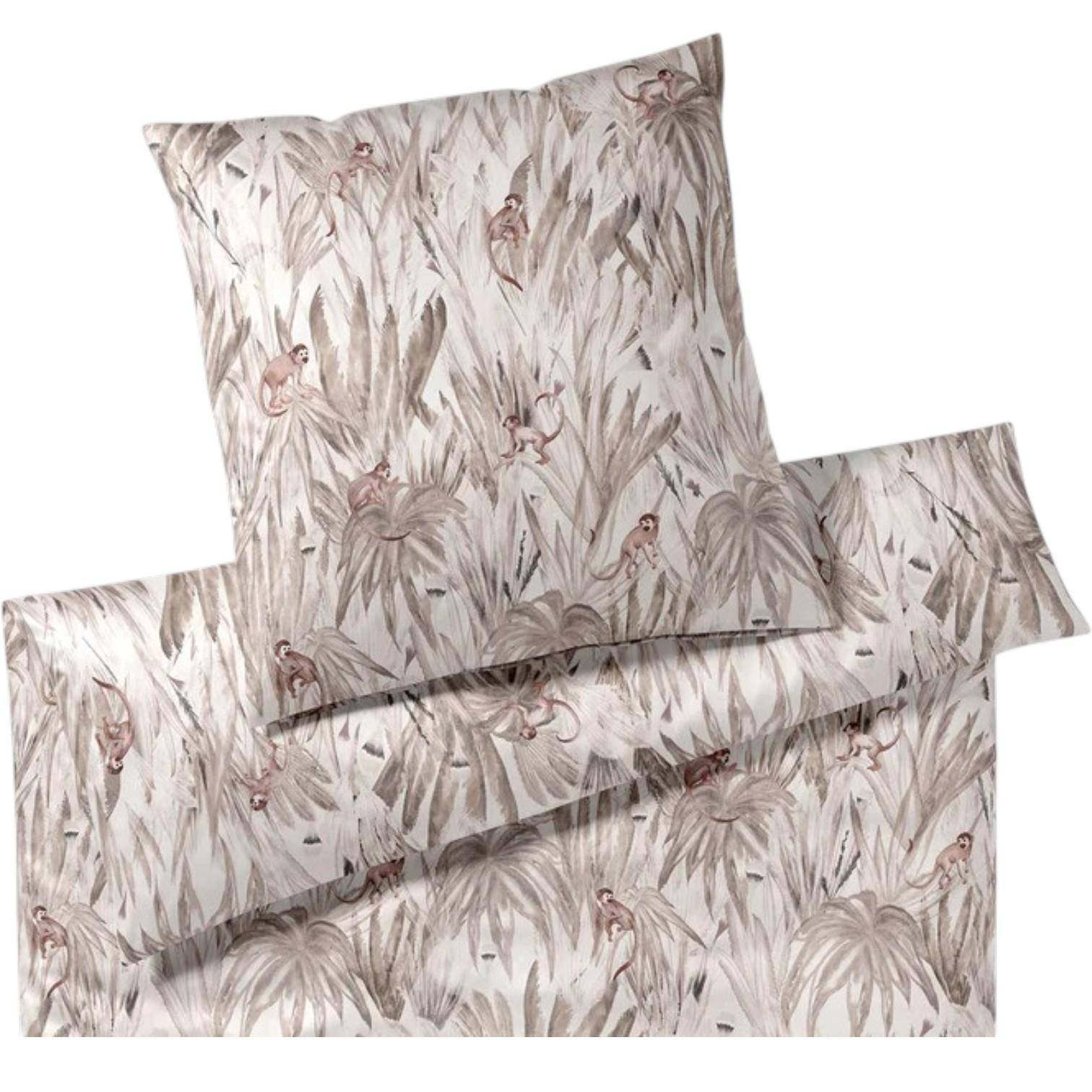Elegante Monkey Bettwäsche Set exotisches Design