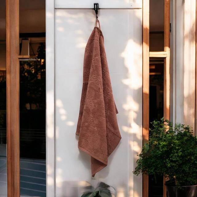 Joop! Küchenfrottiertuch Cornflower 1702 in Bordeaux 50 x 50 cm
