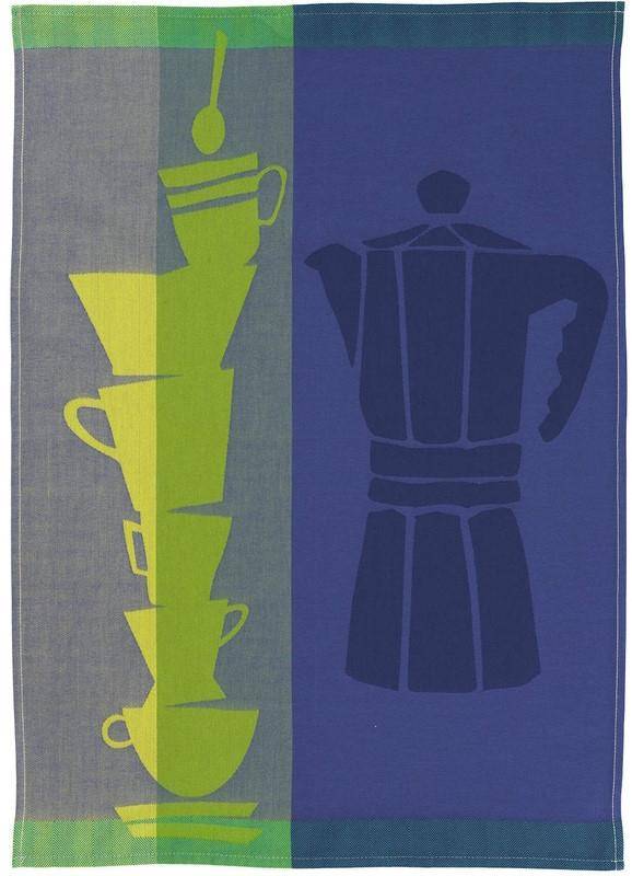 Sander Geschirrtuch Cafe Grün 50 x 70 cm