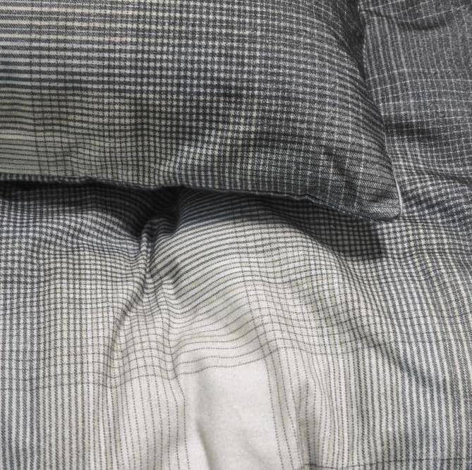 Marc O'Polo Flanell Bettwäsche Phia Black 200 x 220 cm