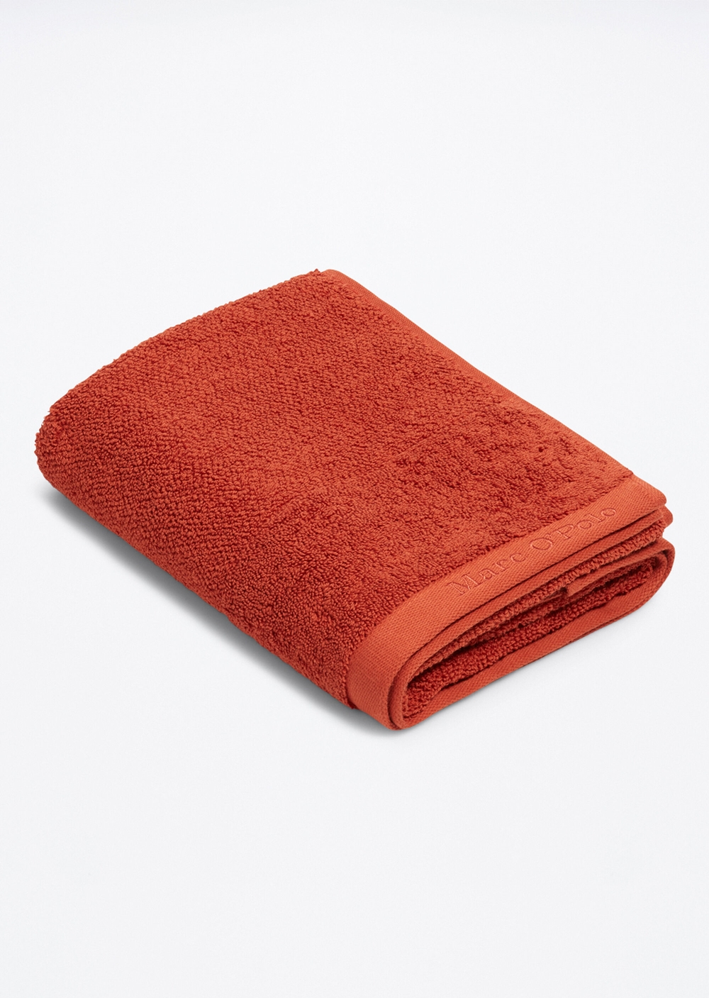 MARC O'POLO Timeless Uni Burnt Orange Handtuch 50 x 100 cm