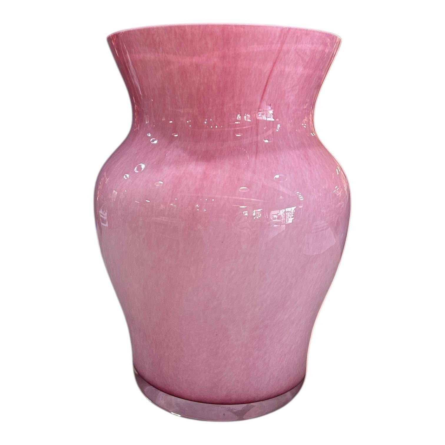 Paul Nagel Vase Viola himbeere – mundgeblasene Glasvase