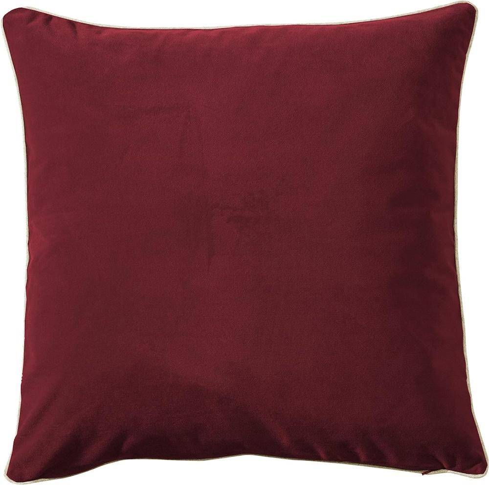 Pichler Kissenhülle Melva Burgund 40 x 40 cm