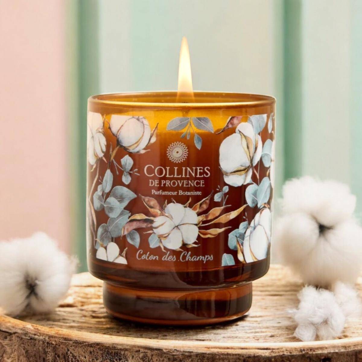 Von Collines De Provence - Duftkerze Baumwollfelder 220g