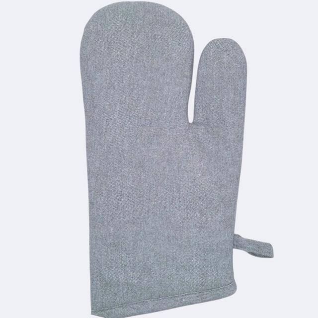Classic Textiles of Sweden- Recycelter Ofenhandschuh Kamp in Grey Uni