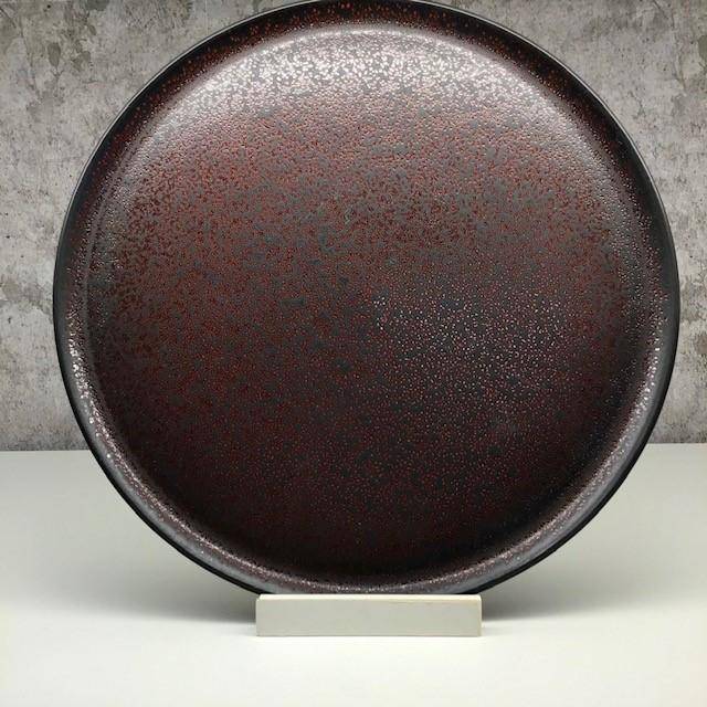 Jars Keramik Tout Simple Fb.Rouge Cinabre Speiseteller 28,5 cm