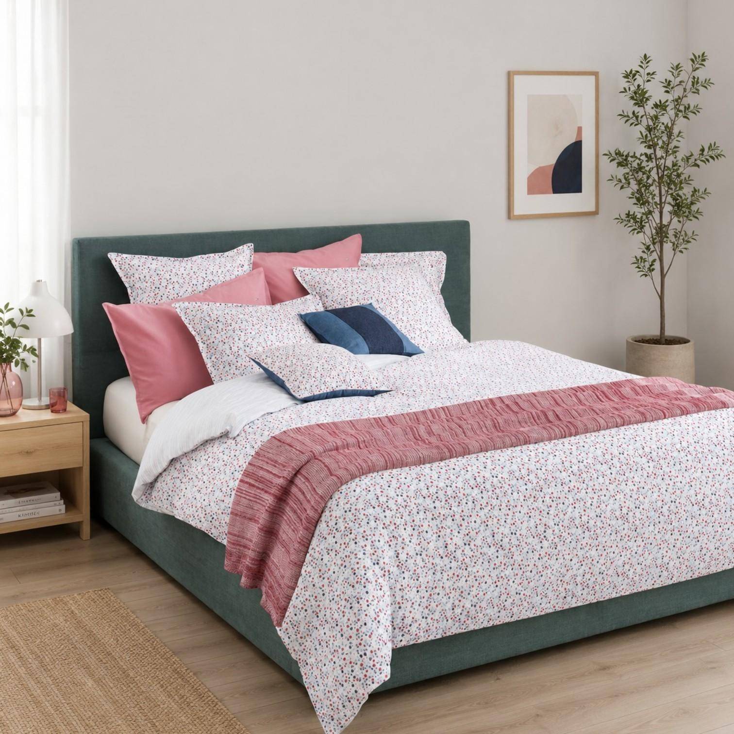 Tommy Hilfiger Kissenhülle zur Bettwäsche Cottage Red 40 x 80 cm