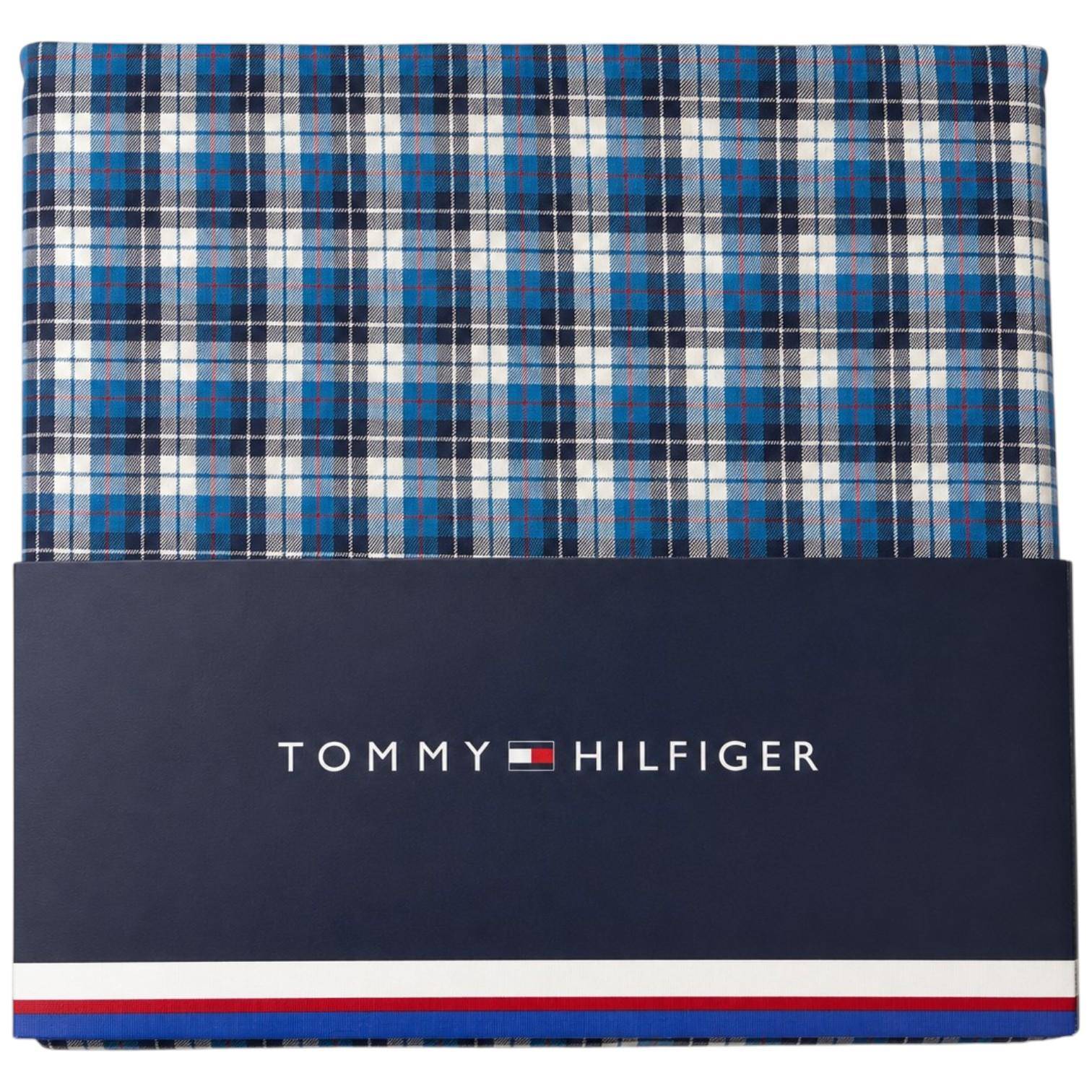 Tommy Hilfiger Bettwäsche Tartan Blau 135 x 200 cm