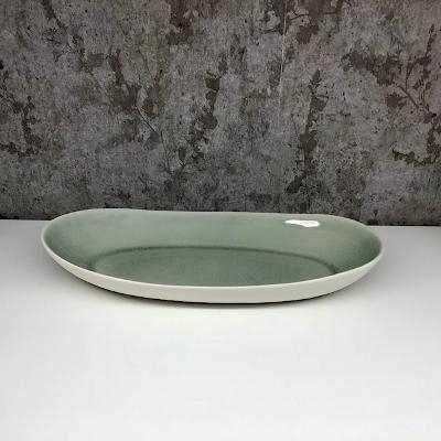 Jars Keramik Maguelone Fb.Cachemire längliche Schale