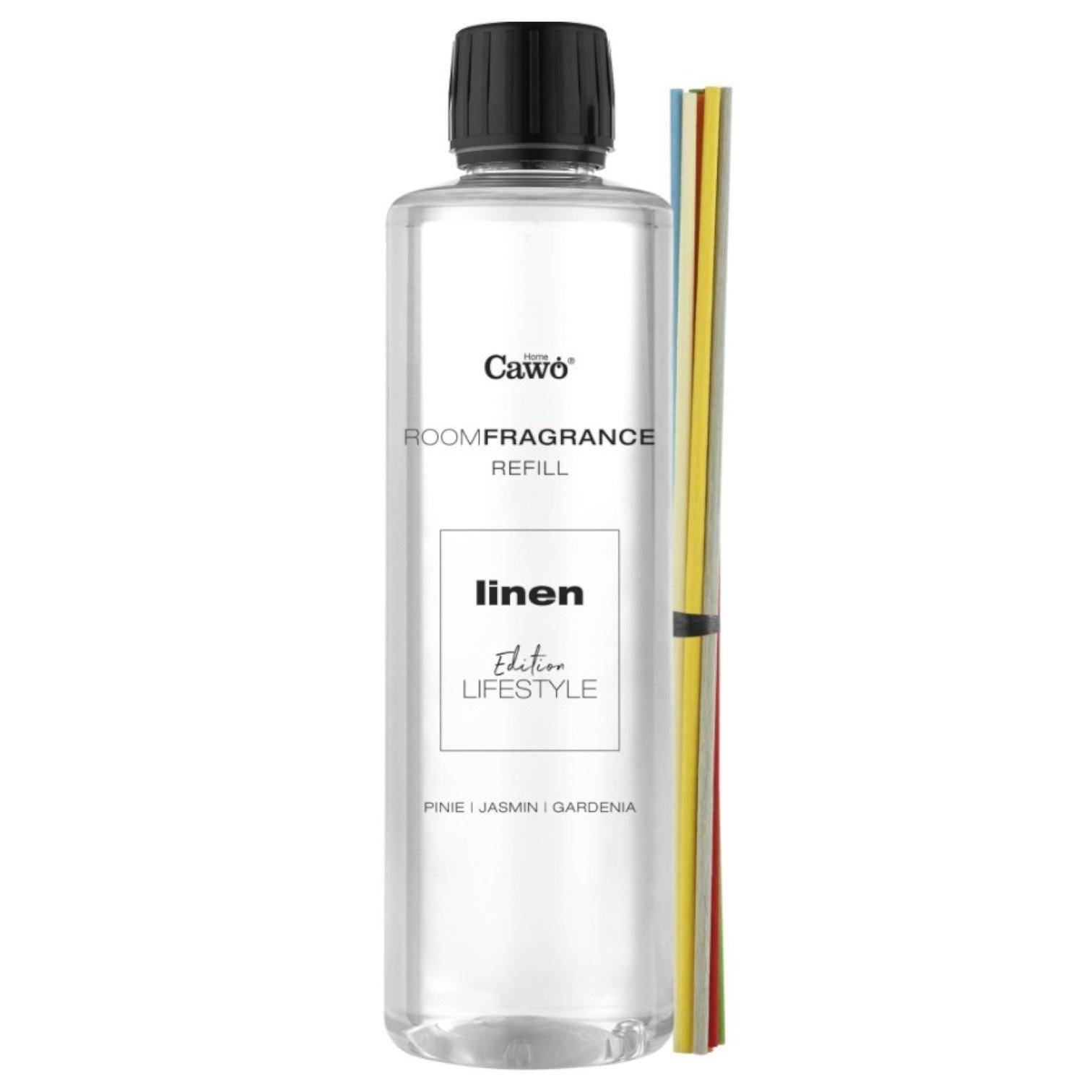 Cawö Home Nachfüll-Flasche vom Raumduft Linen 25 - 500 ml