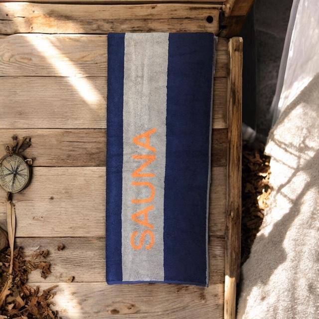 Cawö Handtuchserie Sauna - 6238 Blau Saunatuch 80 x 200 cm
