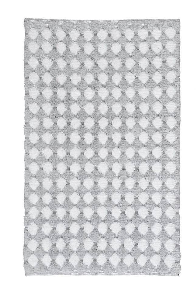 Kleine Wolke Badteppich Merida 60 x 100 cm - Silbergrau