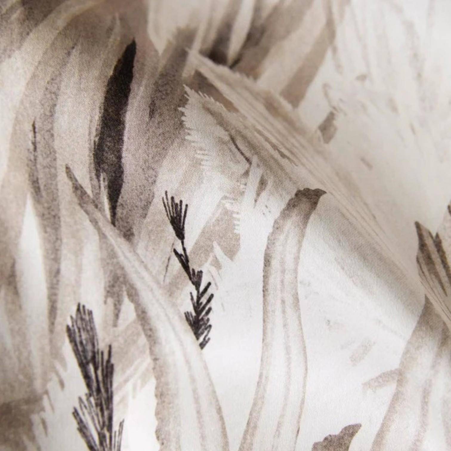 Elegante Bettwäsche Monkey Stoffdetail Bambus Satin Struktur weich und anschmiegsam