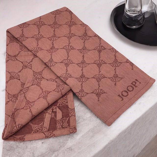 Joop! Geschirrtuch Cuisine Cornflower Classic 1700 in Bordeaux 50 x 70 cm