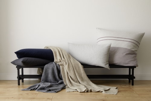 Baldessarini Flanell Bettwäsche Comic Smart Grey 200 x 220 cm