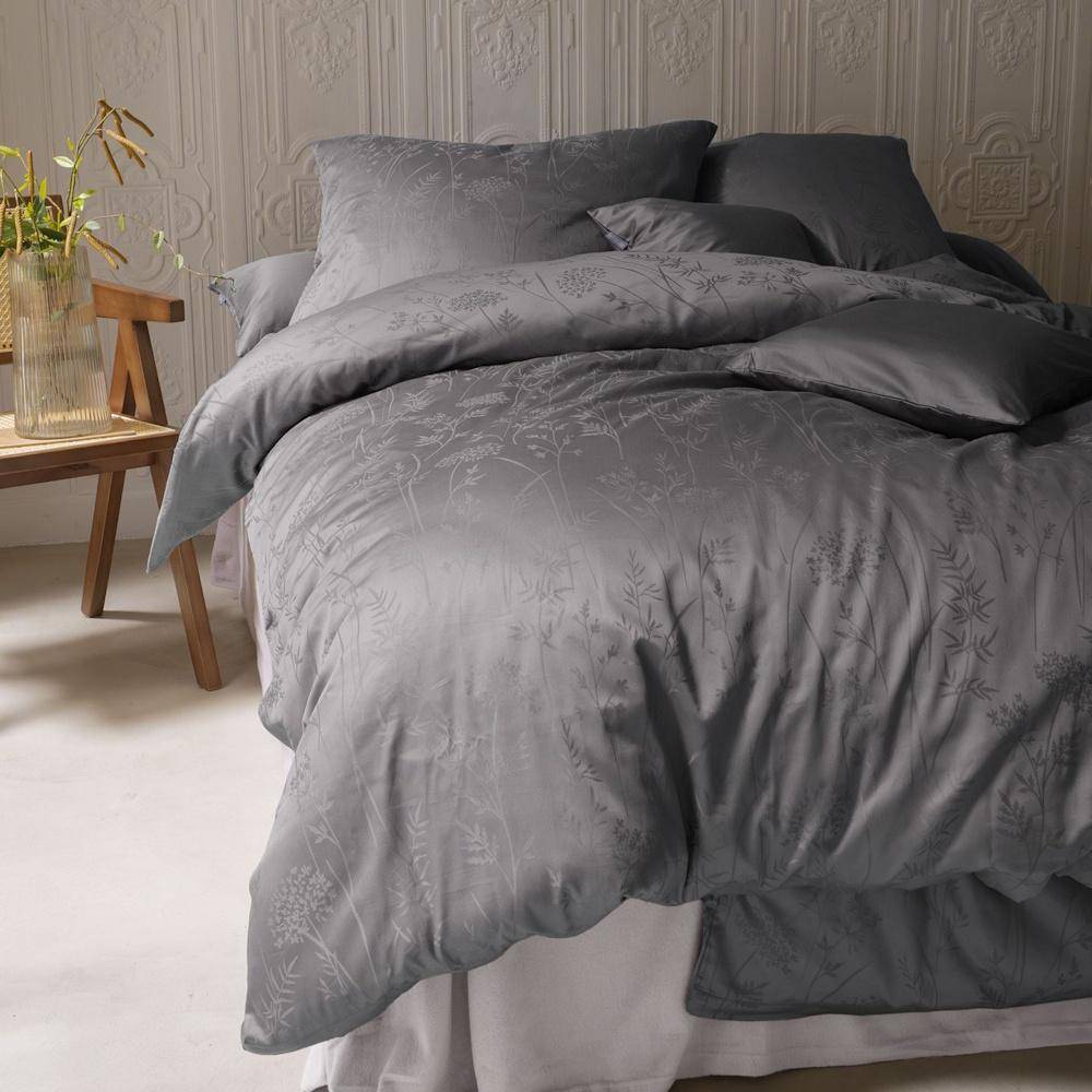 Irisette Bettwäsche Grafit Meadow 135 x 200 cm