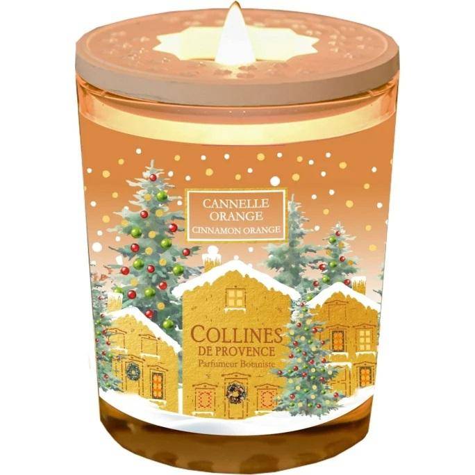 Von Collines De Provence - Duftkerze Zimt-Orange 180g